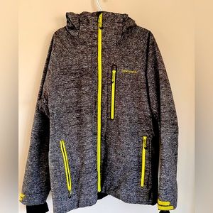 Obermeyer Medium Grey Snowboard Ski Jacket